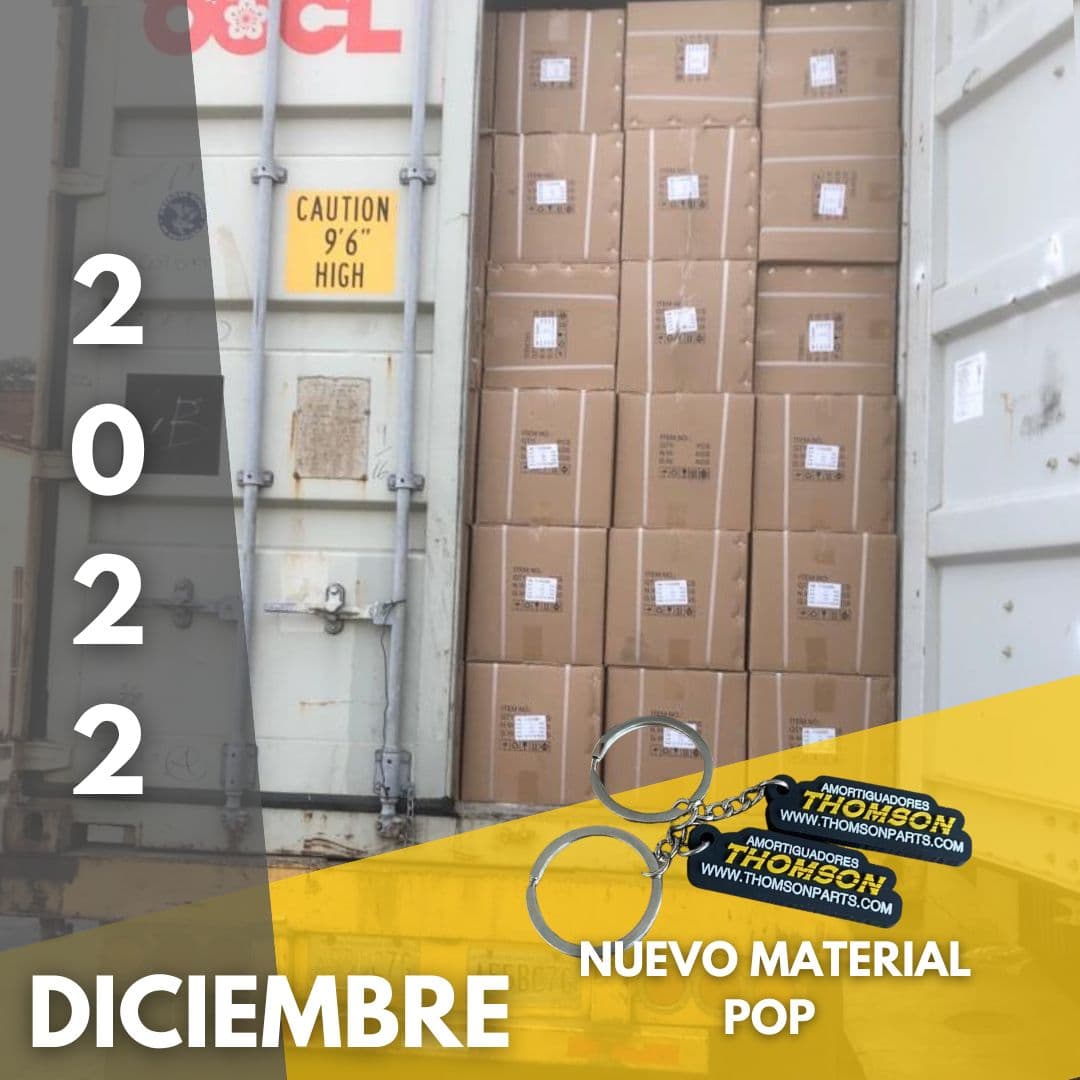 We ended 2022 with a new container